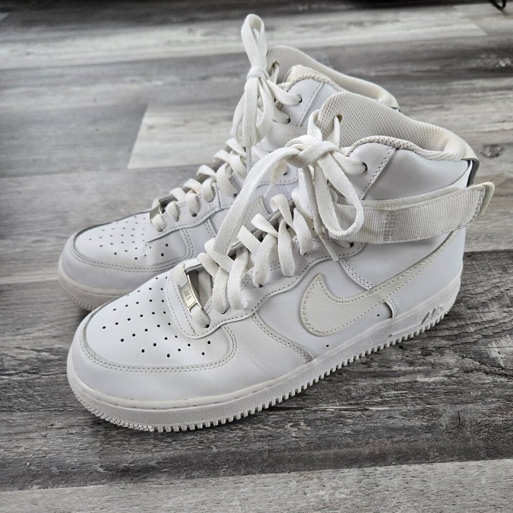 Nike Size 9 2022 Nike Air Force 1 Mid ‘07 Triple White CW2289-111